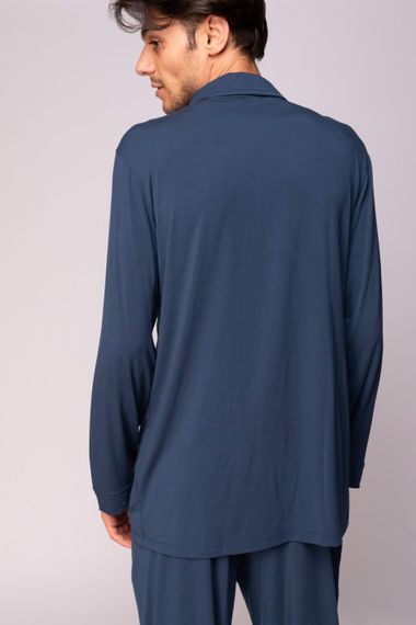 Адам (синяя) M Пижама Мужская