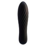 Черная вибропуля 10,6см Svakom Tulip Strong Firm Bullet Vibrator Black S115B