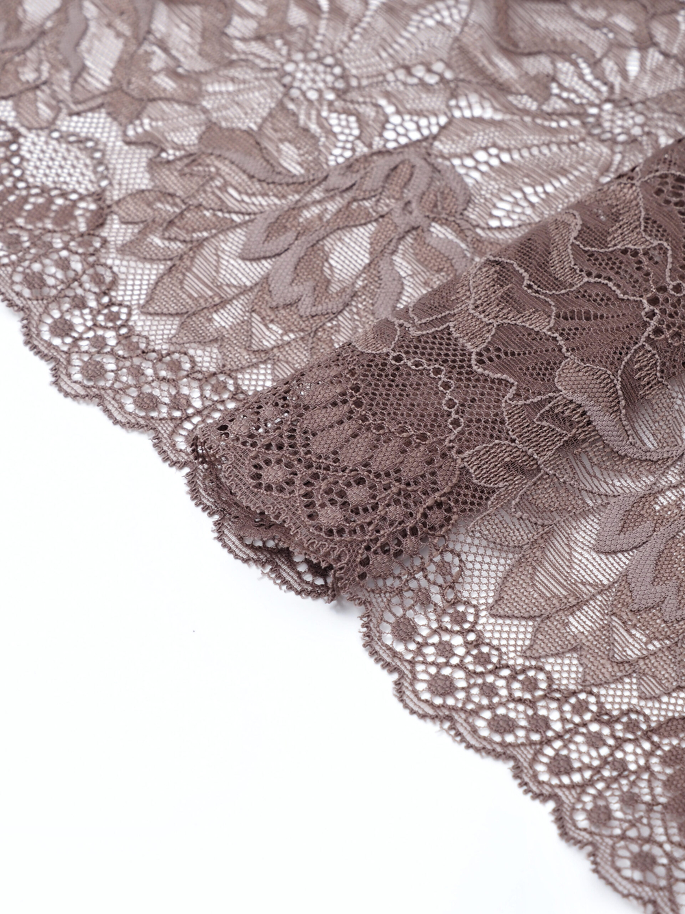 Эластичное кружево для белья цвет перец ширина 23 см