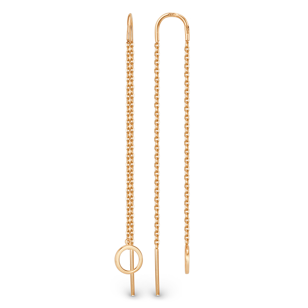 Серьги из золота 585 пробы