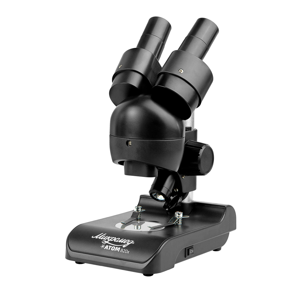 Портативный микроскоп школьный Микромед Атом B20x