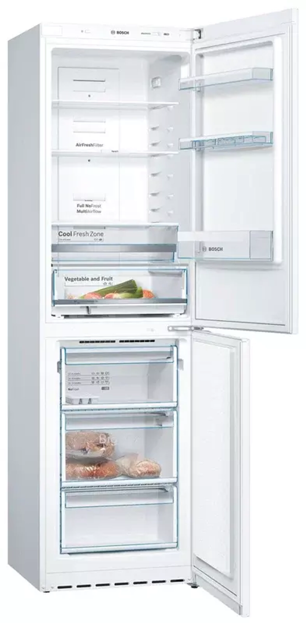 Холодильник двухкамерный Bosch Serie 4 KGN39VW1MR (q)