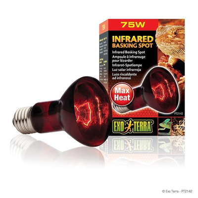 Hagen Exo Terra Infrared Basking Spot 75 Вт S20 - инфракрасная лампа для обогрева (для баскинга)