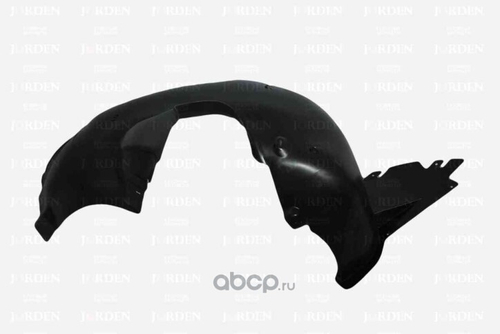 Защита крыльев Volkswagen Polo перед. лев. /штат./ с 2010 г. (JORDEN)