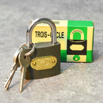 Замок навесной 38мм серый Китай