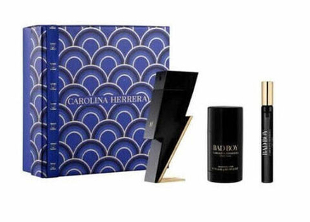 Набор туалетной воды Bad Boy Carolina Herrera восточный пряный 100 мл + спрей 10 мл