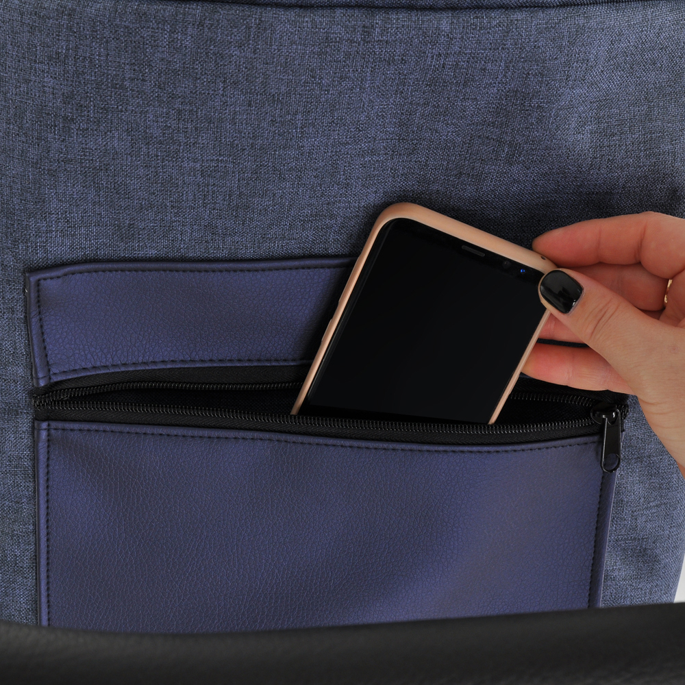 PITUSO Коляска 2 в1 Nino  короб+прогулка Antracyt+Кожа Metalic Grey