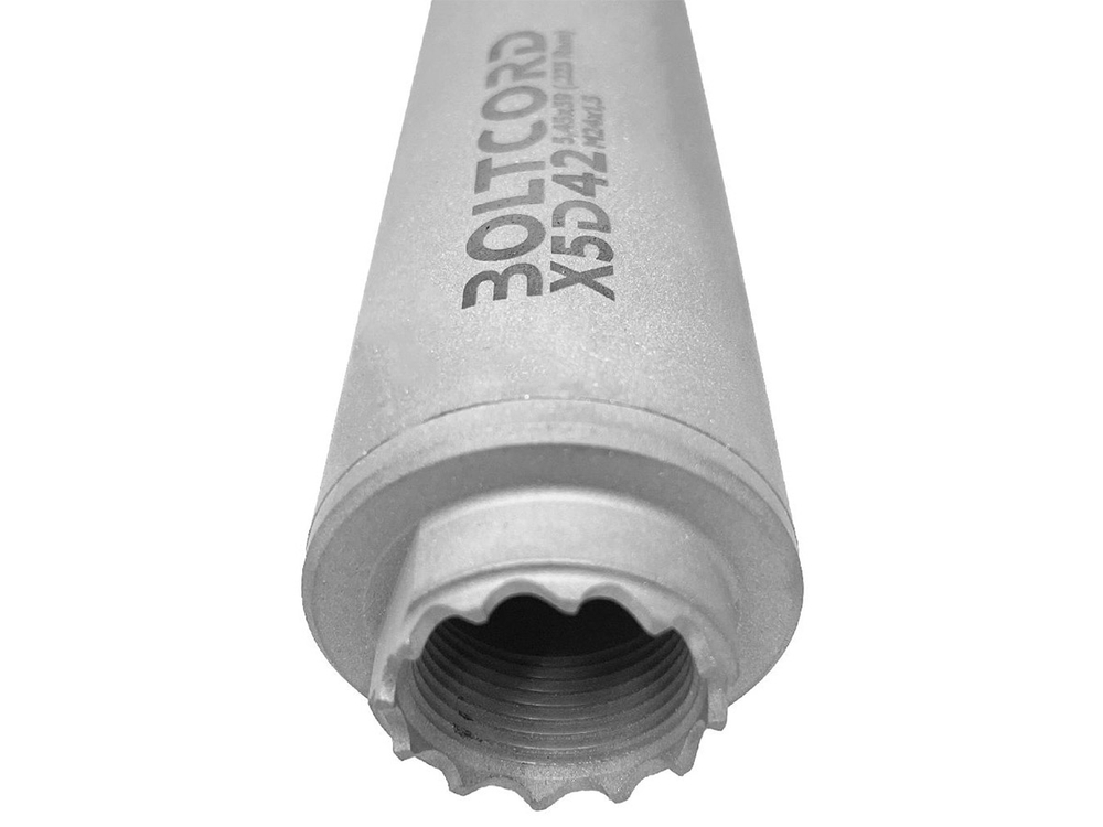 ДТКП BOLTCORD (5 камер), калибр 5.45, резьба M24x1.5,газоразгруженный,сталь (BC-D42-X5-223-M24x1,5)