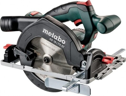 Пила циркулярная аккумуляторная METABO KS 18 LTX57  без АКБ и З/У Metaloc 601857840
