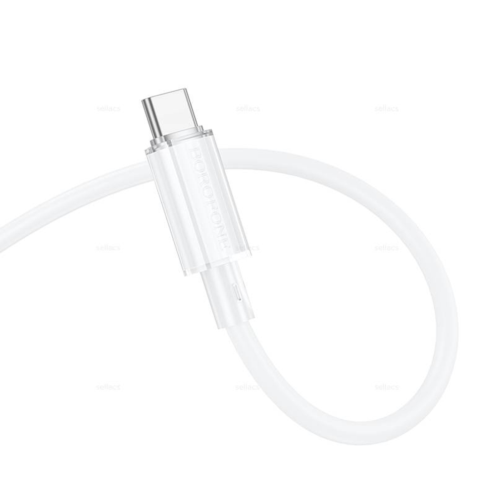 Кабель Type-C на Type-C 60W Borofone BX112 (white)