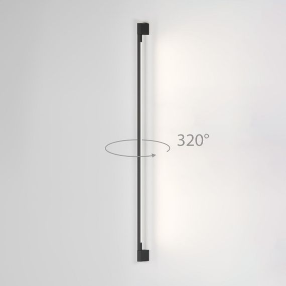 Уличный настенный светодиодный cветильник Elektrostandard Argos 35121/D черный a069887