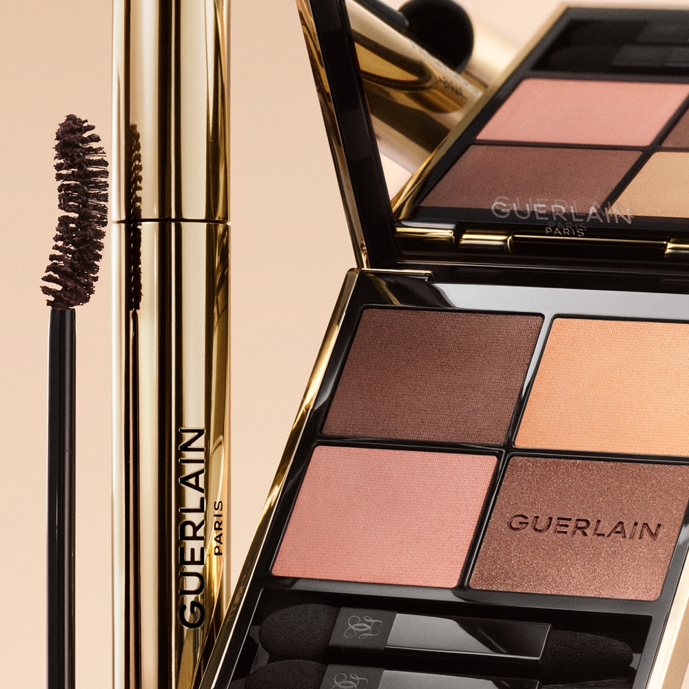GUERLAIN Noir G - Тушь для ресниц: подкручивающая и увеличивающая объем оттенок 02 Brown, 6 g