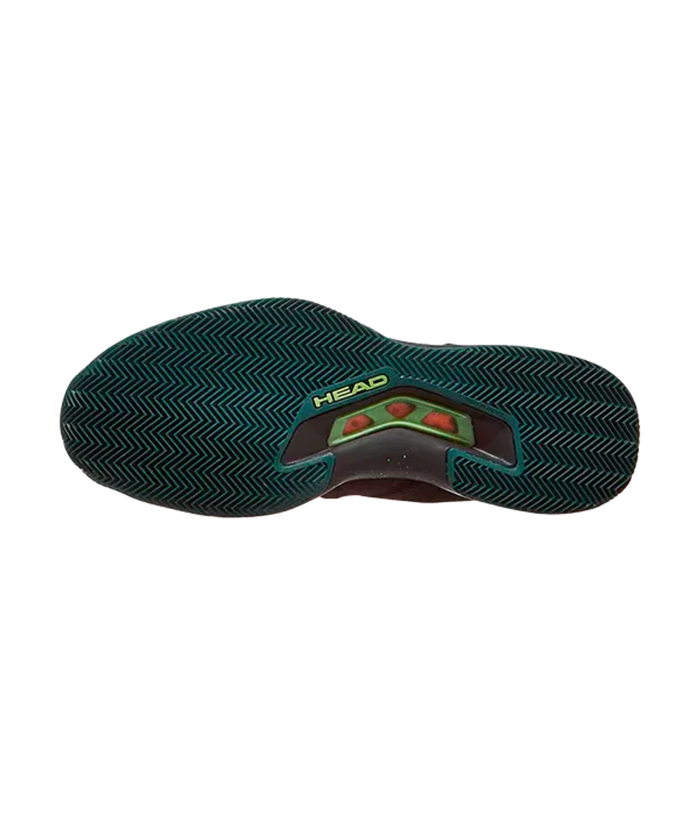 HEAD Sprint Pro 3.5 SF Clay Черный-Лесной зеленый Кроссовки