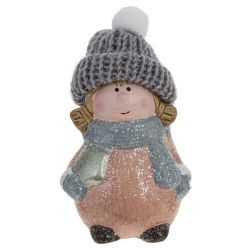 GAEM Фигурка декоративная "Дед Мороз/Ребенок/Ангел" (блок 24шт), L4,5 W3 H8 см, 9в.