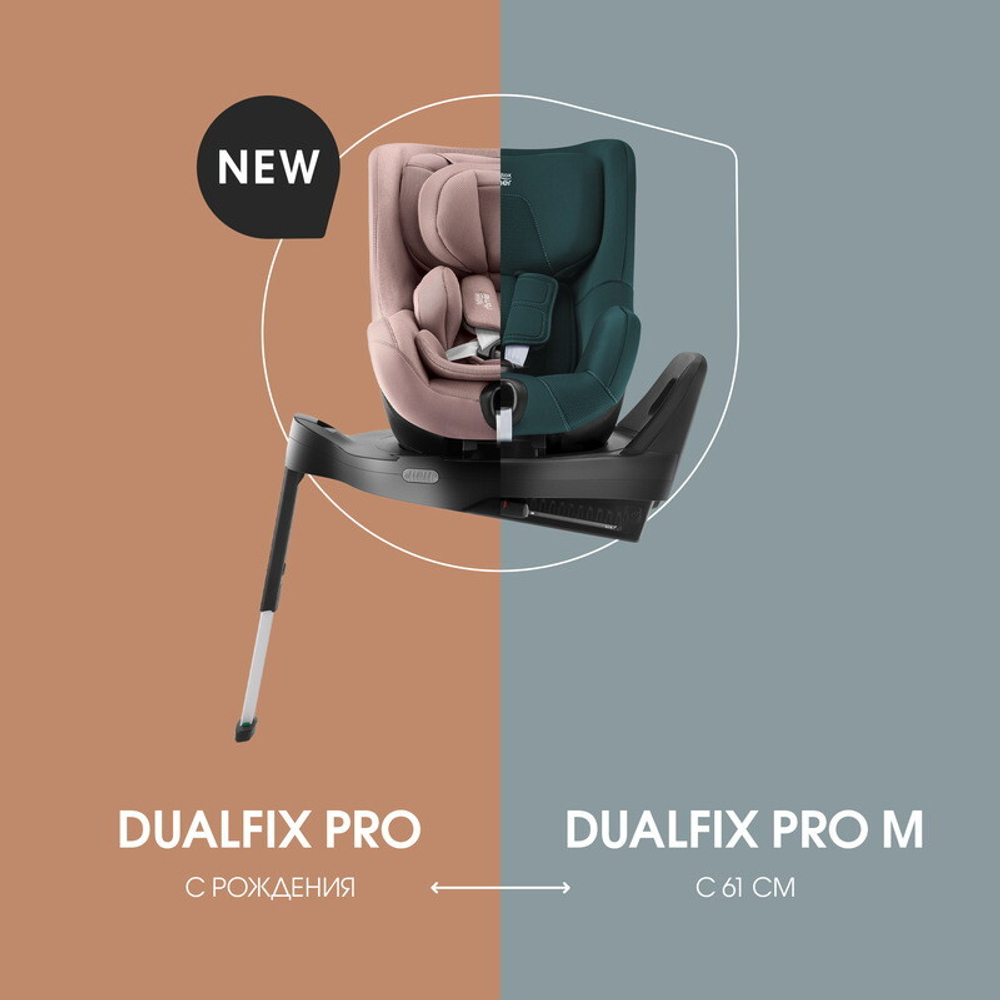 Детское автокресло Britax Roemer Dualfix Pro Style Dusty Rose