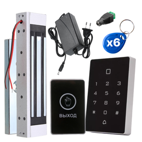 Комплект системы контроля доступа СКУД "Lite" с замком на 180 кг и кодовой панелью
