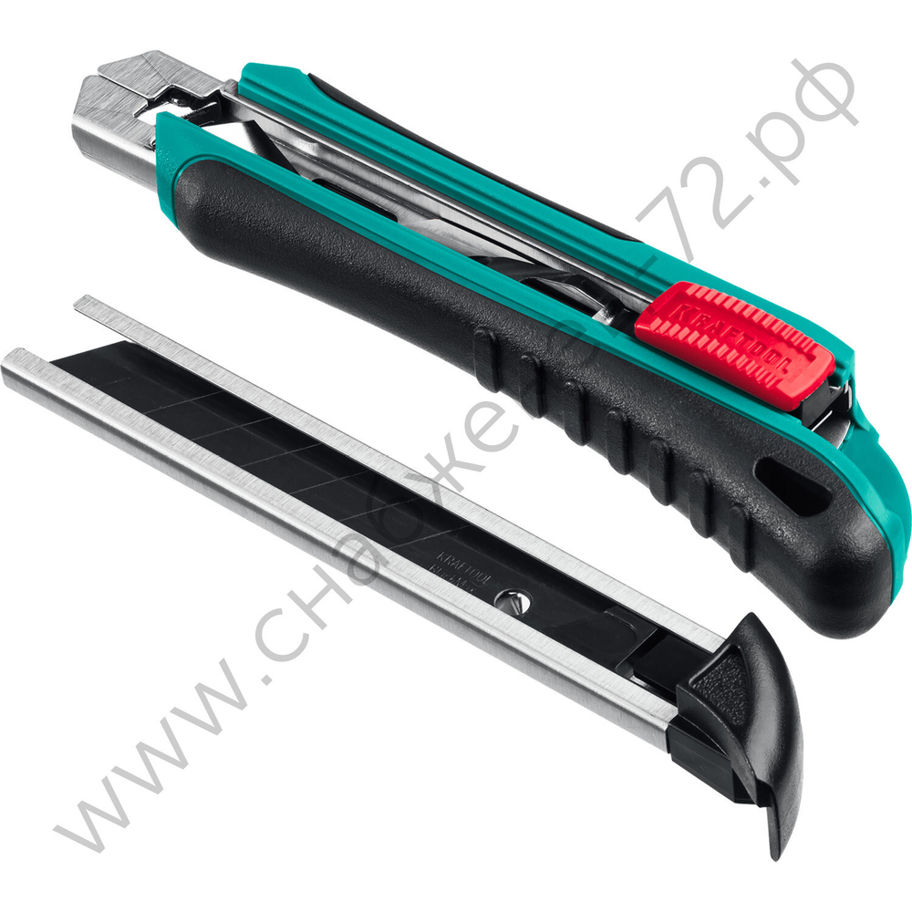 KRAFTOOL Uni, 18 мм, нож с сегментированным лезвием, Pro (09193)