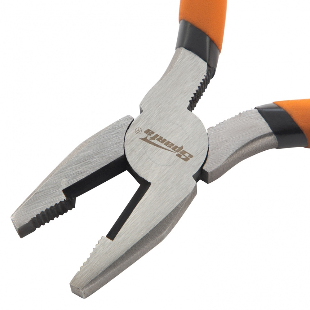 Набор губцевого инструмента №2, 3 предмета: плоскогубцы, бокорезы, клещи переставные Sparta