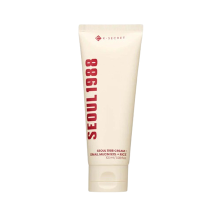 ***K-SECRET Seoul 1988 Cream: Snail Mucin 93% + Rice (100 мл)