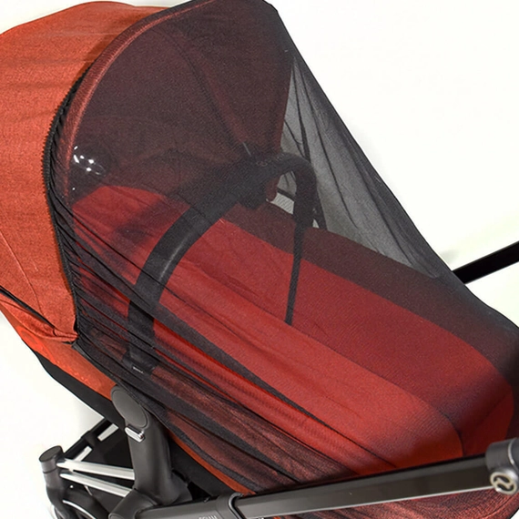 Универсальная москитная сетка на переднюю часть черная