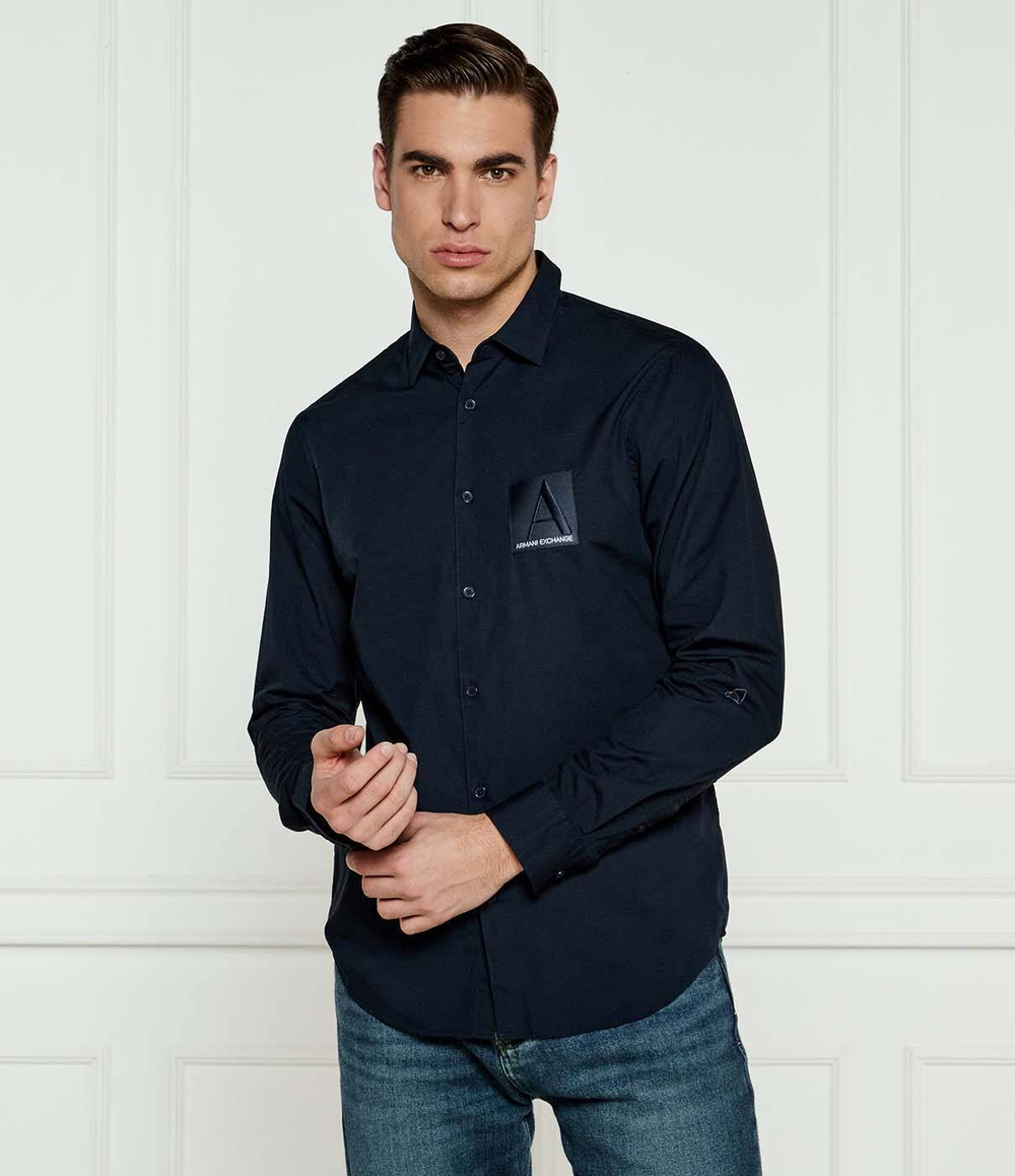 Рубашка Armani Exchange - темно-синий(6DZC20 ZNXLZ)