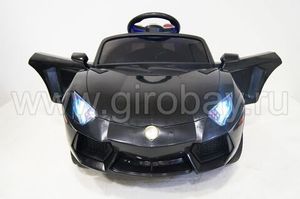 Детский электромобиль River Toys LAMBO E002EE черный