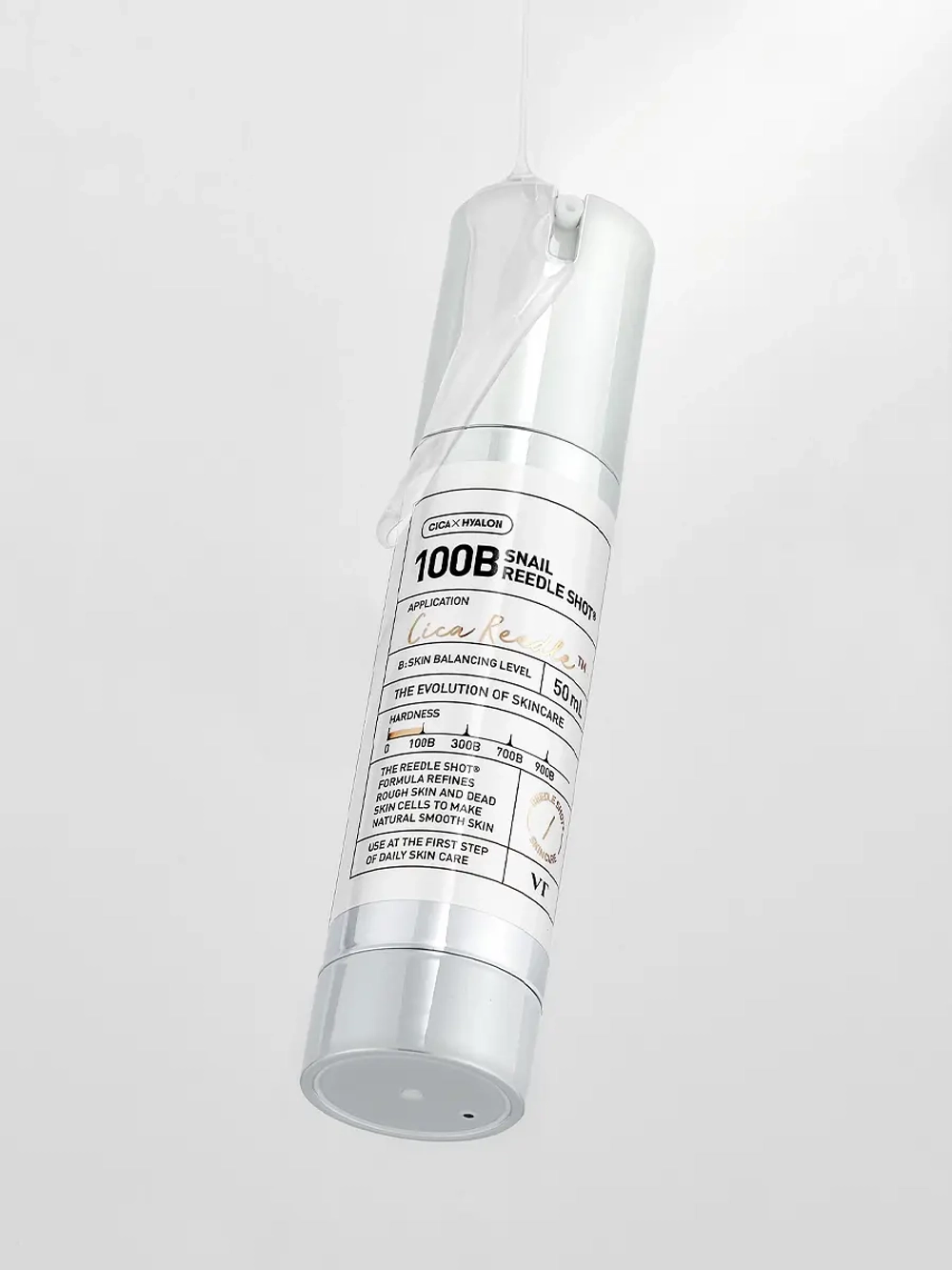 VT Cosmetics Бустер-сыворотка с муцином улитки и микроиглами 100B Snail Cica Reedle Shot 50 мл