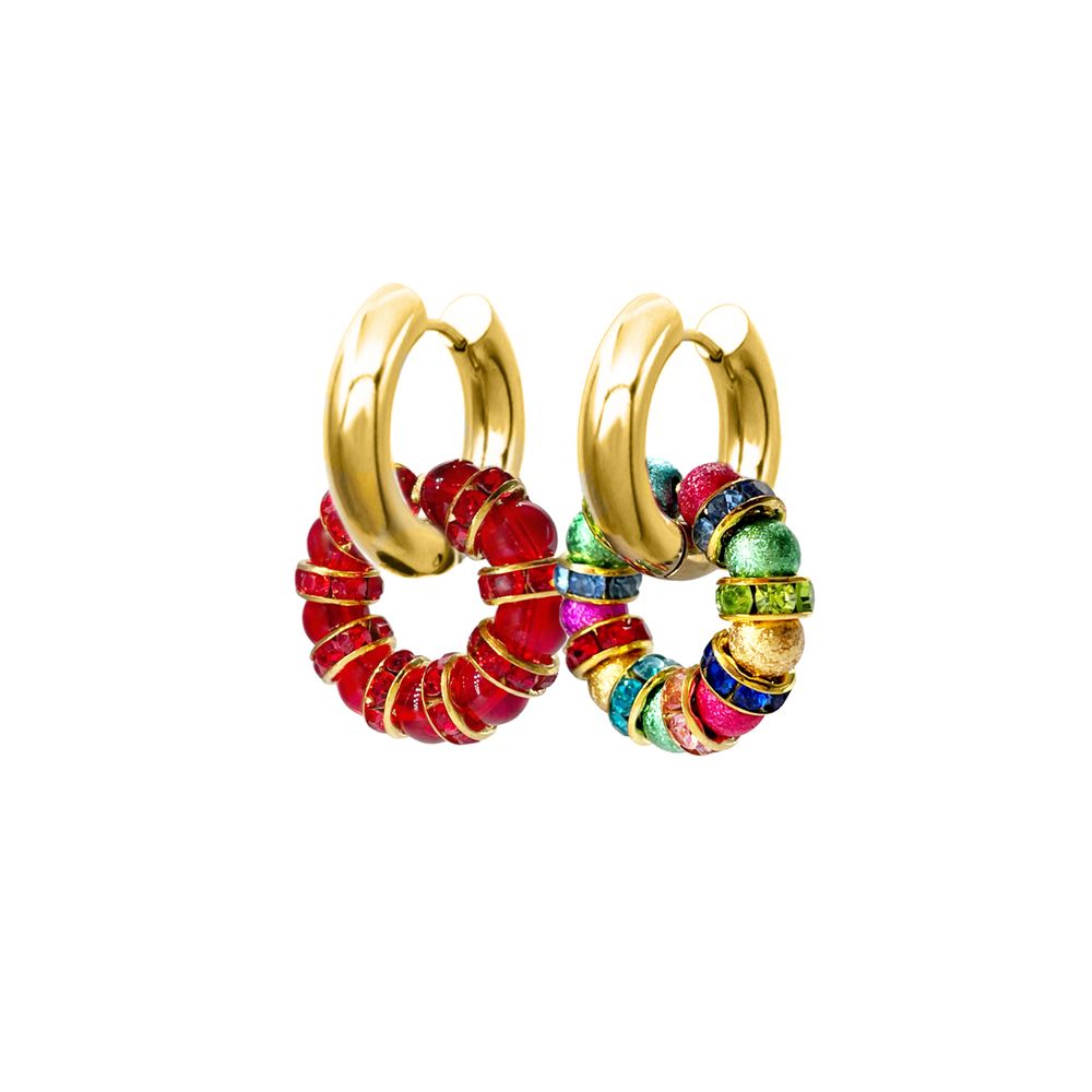 Подвеска Кольцо из бусин Sugar Candy