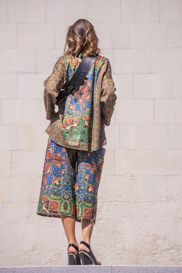 Брюки-кюлоты "Бестиарий"