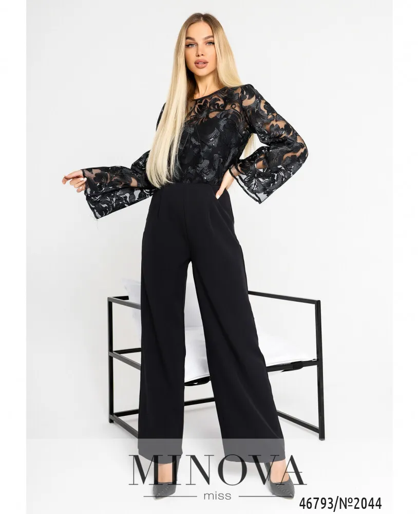 Комбинезон 2044-черный Minova