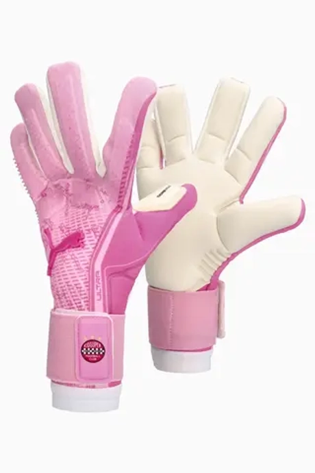 Вратарские перчатки Puma x KidSuper Ultra Ultimate Hybrid - розовый