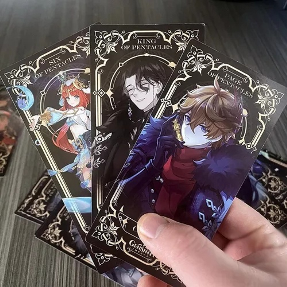 Карты таро "Genshin Impact / Геншин" v2