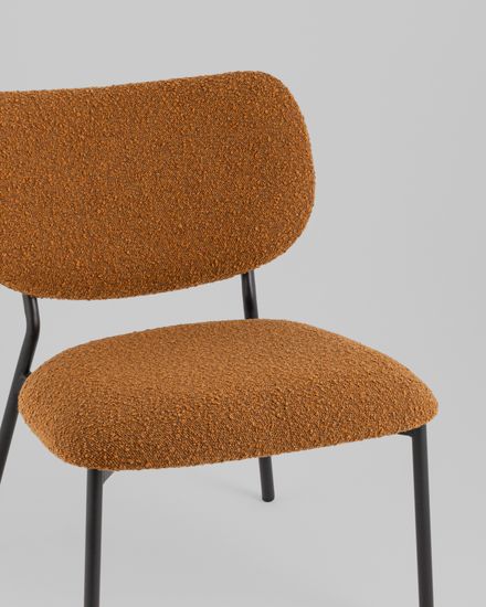 Кресло лаунж Jamie горчичный