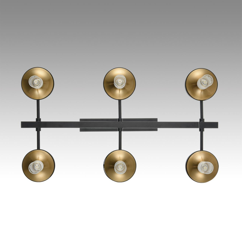 8112/12 NEOCLASSI LN25 26 черный/бронза/прозрачный, металл/стекло Люстра потолочная G9 12*30W 220V TAMARESA