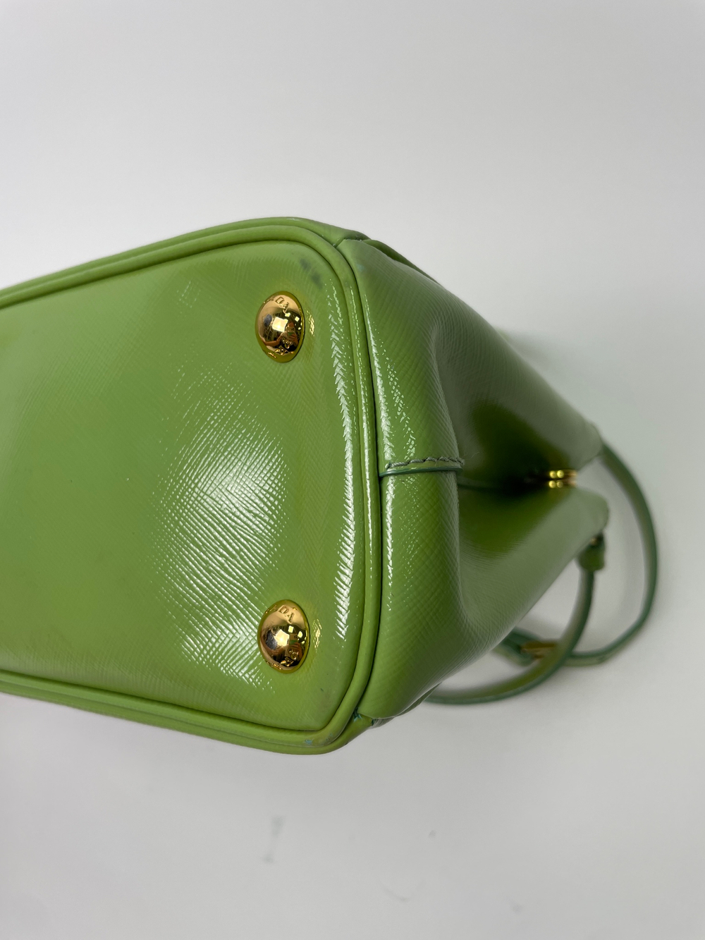 Сумка Prada Double Zip Tote Vernice Saffiano small