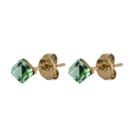 Серьги пусеты Fiore Luna Peridot SWE2127/1 PE G