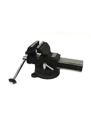 Тиски стальные поворотные с наковальней 5''-125мм RockForce##Rock FORCE RF-6540305