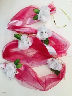 Свадебная лента на автомобиль