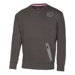 Мужская кофта теннисная BIDI BADU Chill Crew Sweatshirt Men - Dark Grey
