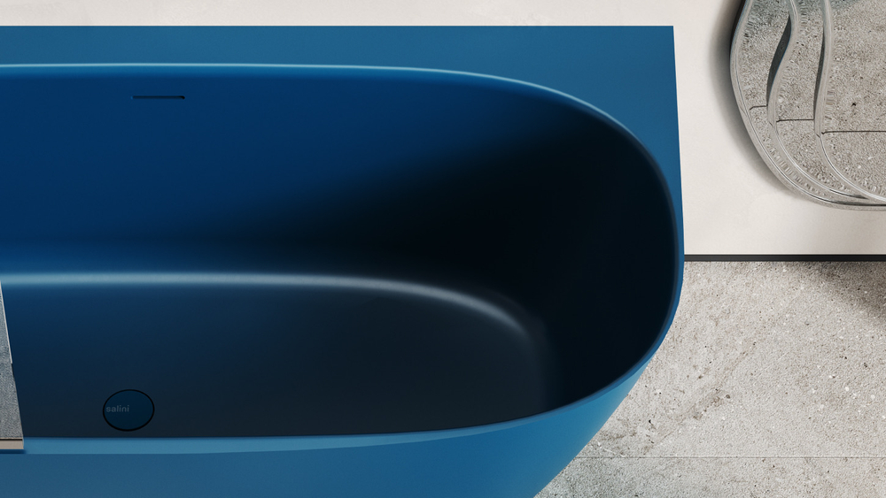 Ванна SOFIA CORNER L 170x85 матовая покраска по RAL полностью