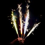 Свеча Фонтан для торта, 30 сек, 12 см