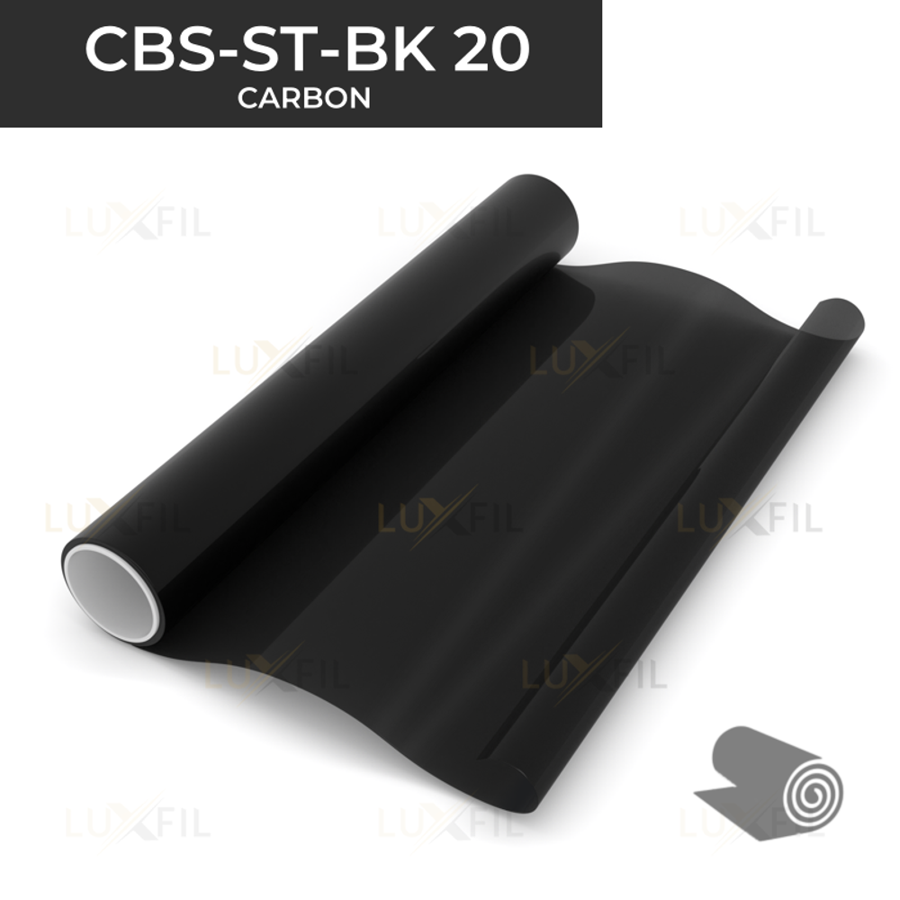 Пленка тонировочная CBS-ST-BK 20 Carbon LUXFIL, рулон (размер 1,524x30м.)