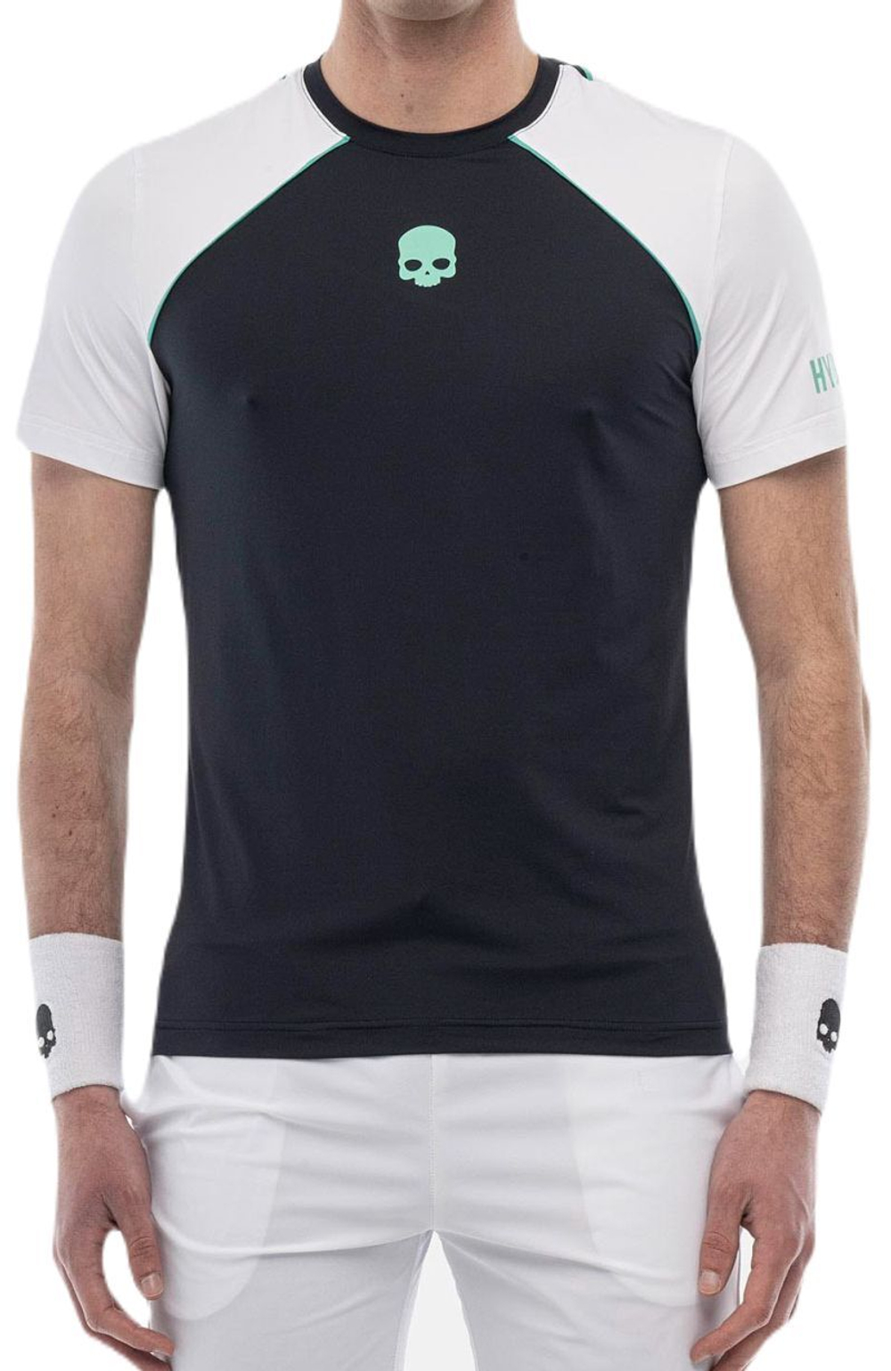 Мужская теннисная футболка Hydrogen Piping Tech - небесный