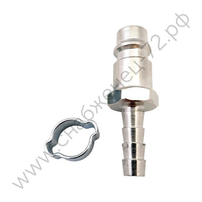 FUBAG Разъемное соединение рапид (штуцер), елочка 6мм с обжимным кольцом 6х11мм