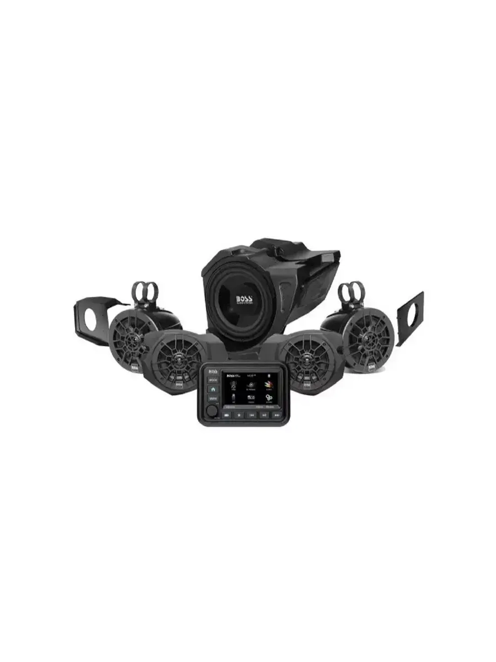 К-кт акустики 5,1 с магнитол. на UTV Polaris RZR XP1000