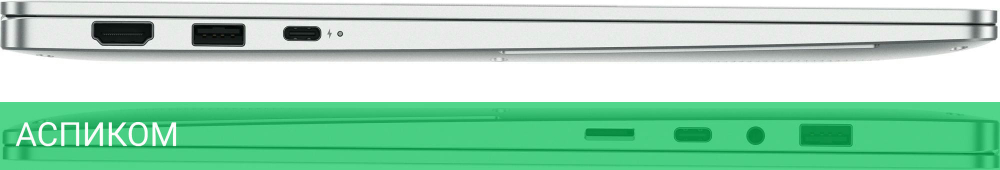 Ноутбук Infinix Inbook Y3 Max YL613 Silver (71008301568)
