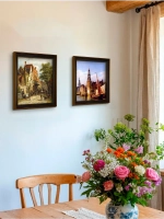 Картина серии "Голландия" настенная для интерьера 36*36 см