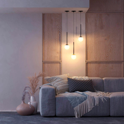 Светильник SP-BEADS-HANG-BUILT-T-R100-8W Warm3000 (BK-GD, 180 deg, 230V) (Arlight, IP20 Металл, 5 лет) 056420