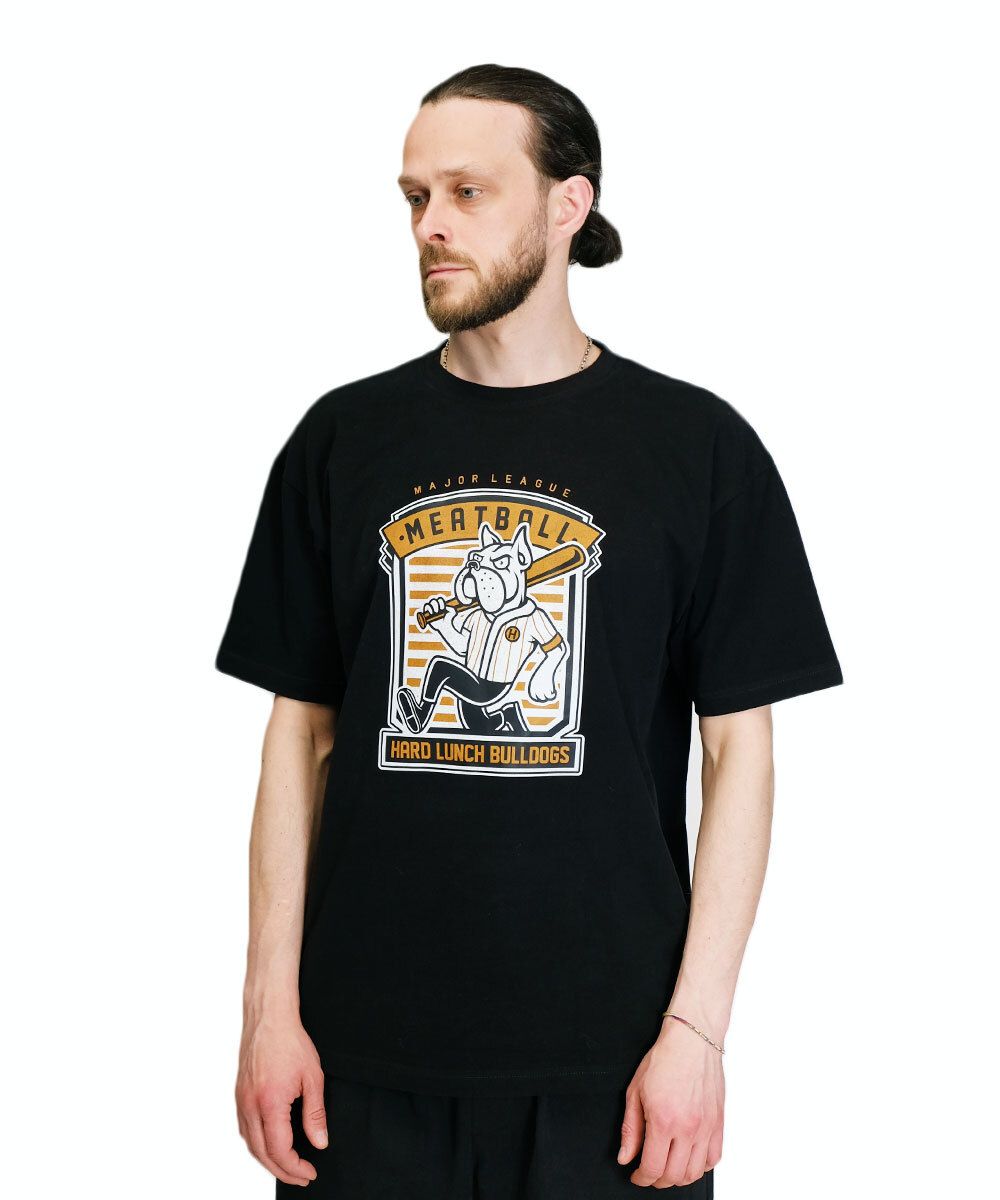 Футболка Hardlunch оверсайз Meatball черная