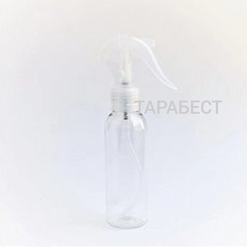 Флакон 100 мл пластик прозрачный с триггером